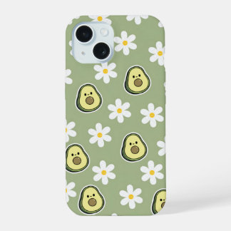 Avocadophonehoesje iPhone 15 Case