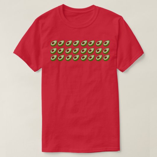 Avocados 2 t-shirt (Design voorkant)