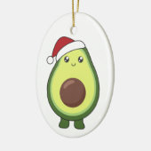 Avocados Adult Clot Keramisch Ornament (Links)