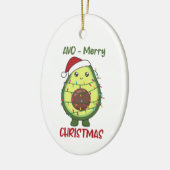 Avocados Adult Clot Keramisch Ornament (Links)