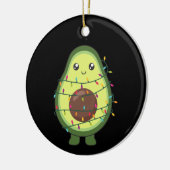 Avocados Adult Clot Keramisch Ornament (Links)