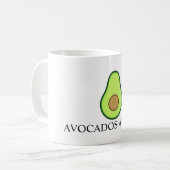 Avocados bij de mok van de wet (duivel) (Voorkant links)