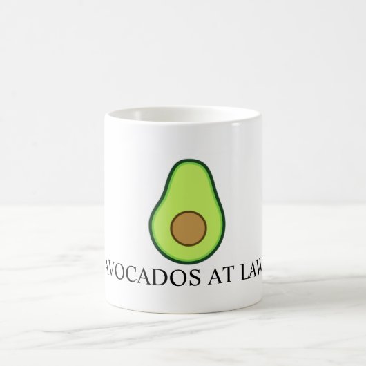 Avocados bij de mok van de wet (duivel) (Center)