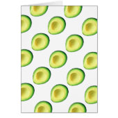 Avocados Birthday Note Kaart, witte enveloppen inc (Voorkant)