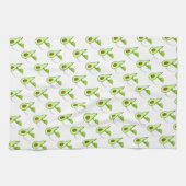 Avocado's en guacamole theedoek (Horizontaal)