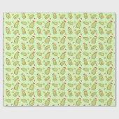 Avocados en Kerstmis Cadeaupapier (Vlak)