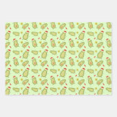 Avocados en Kerstmis Inpakpapier Vel (Voorkant 2)