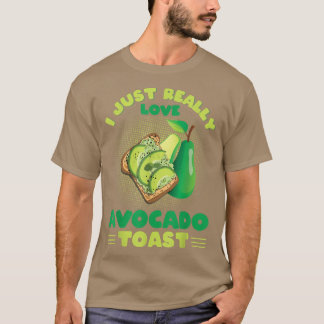 Avocados Healthy Eating Ik hou gewoon van Avocados T-shirt