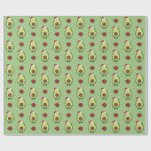 Avocados Holiday Cadeaupapier (Vlak)