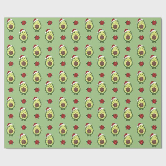 Avocados Holiday Cadeaupapier (Vlak)