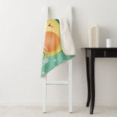 Avocados in Love Funny Couple Laten we Avocuddle Sherpa Deken (In situ)