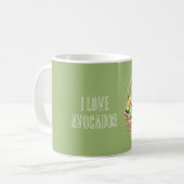 Avocado's in Mand Koffiemok (Voorkant links)