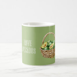 Avocado's in Mand Koffiemok