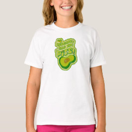 Avocados is de grappige slogan t-shirt
