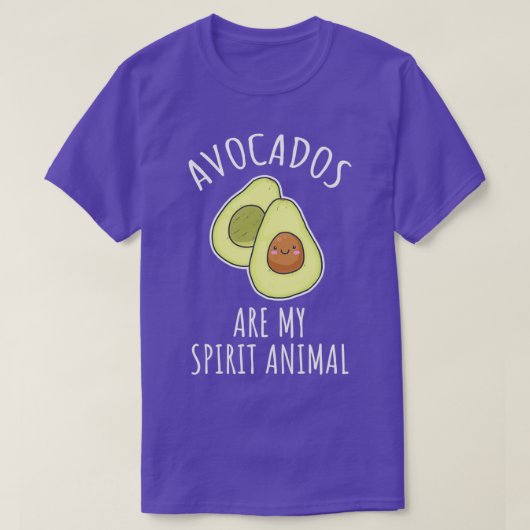 Avocados is mijn diersoort t-shirt (Design voorkant)