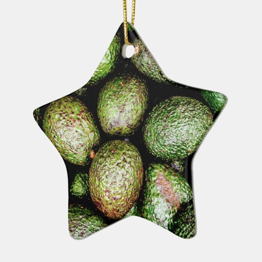 Avocados Keramisch Ornament (Links)