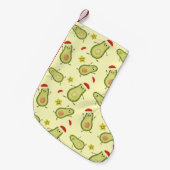 Avocados & Kerstmis Kleine Kerstsok (Voorkant (Hangend))
