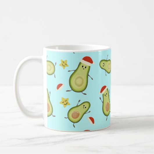 Avocados & Kerstmis Koffiemok (Links)