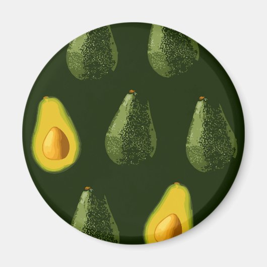 Avocados Magneet (Voorkant)
