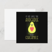 Avocados Make Guacamole Kaart (Voorkant / Achterkant)