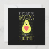 Avocados Make Guacamole Kaart (Voorkant)