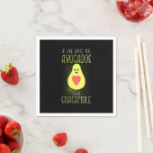 Avocados Make Guacamole Servet (Insitu)