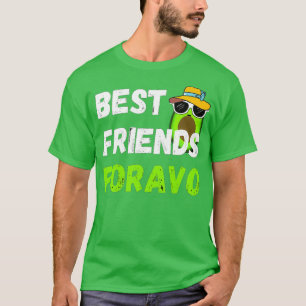 avocado's met smakelaarsvruchten met pet avo t-shirt