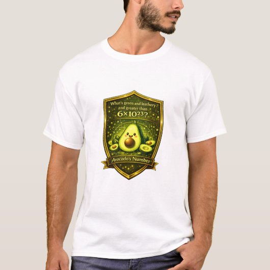 Avocado's Nummer T-shirt (Voorkant)