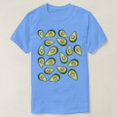 Avocados Pattern Funny Heilige Guacamole Costume T-shirt (Design voorkant)