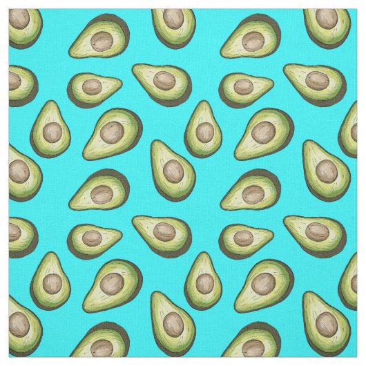 Avocados Pattern Stof (Swatch)