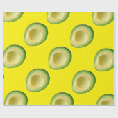 Avocado's rondom 4 Alissa Cadeaupapier (Vlak)