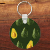 Avocados Sleutelhanger (Voorkant)