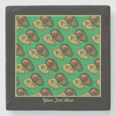 Avocados Stone Onderzetter - Persoonlijke optie (Voorkant)