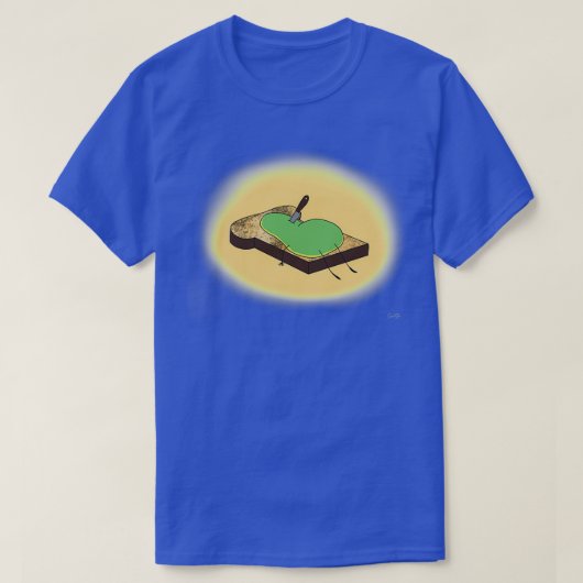 Avocados Toast T-shirt (Design voorkant)