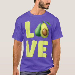 Avocados Vegetarian Vegan Food Avocado Love T-shirt
