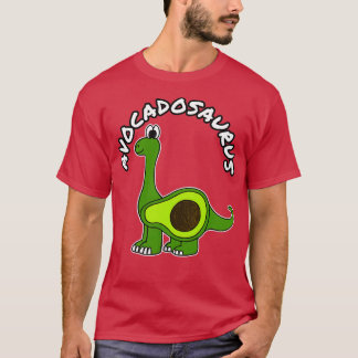 Avocadosaurus Avocado Dinosaur Diplodocus T-shirt