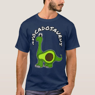 Avocadosaurus Avocado Dinosaurus Plantaardige Grap T-shirt