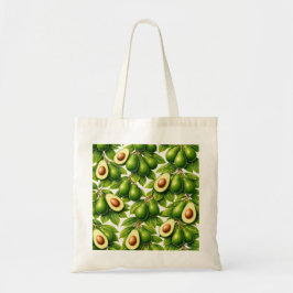Avocadosnijpatroon Tote Bag