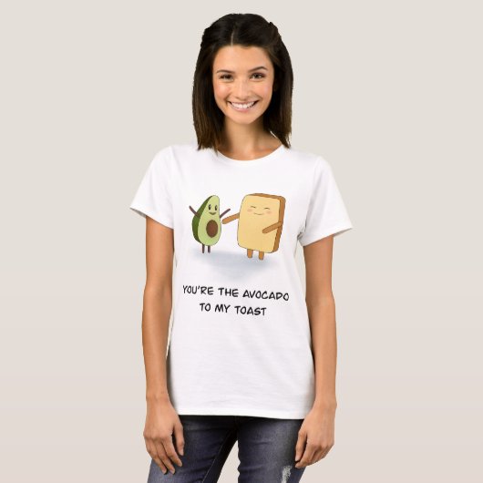 AvocadoToast T-shirt (Voorkant volledig)