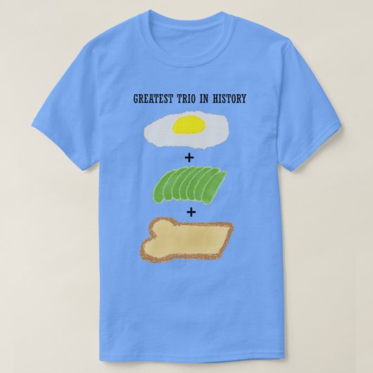 Avocadotoast T-shirt (Design voorkant)