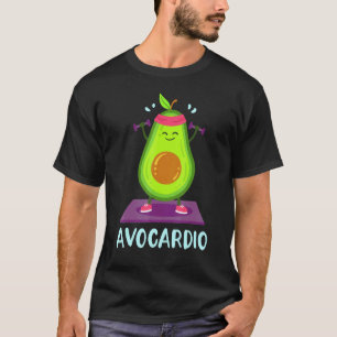 Avocadovegane training fitness t-shirt