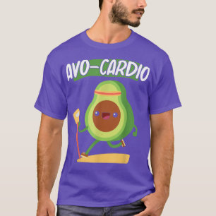 AvoCardio Fruit Mannen Avocado Vruchten T-shirt