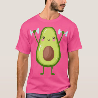 Avocardio Funny Avocado Gym T-shirt