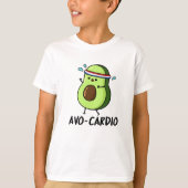 Avocardio Funny Excercise Avocado Pun T-shirt (Voorkant)