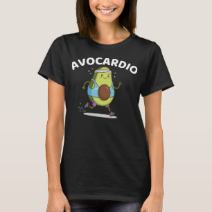 Avocardio Grappig Fitness Workout T-Shirt