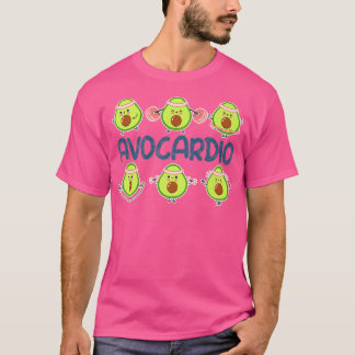 Avocardio, Gym Funny, Avocardio, Avocado voor mann T-shirt