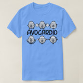 Avocardio, Gym Funny, Avocardio, Avocado voor mann T-shirt (Design voorkant)