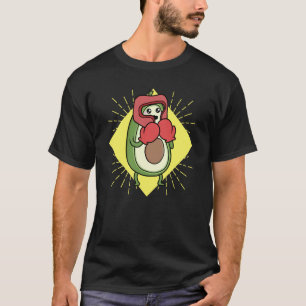 Avocardio hart fitness cardio sport bokser vegan v t-shirt