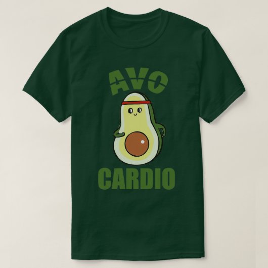 avocardio schatteavocado cardio t-shirt (Design voorkant)