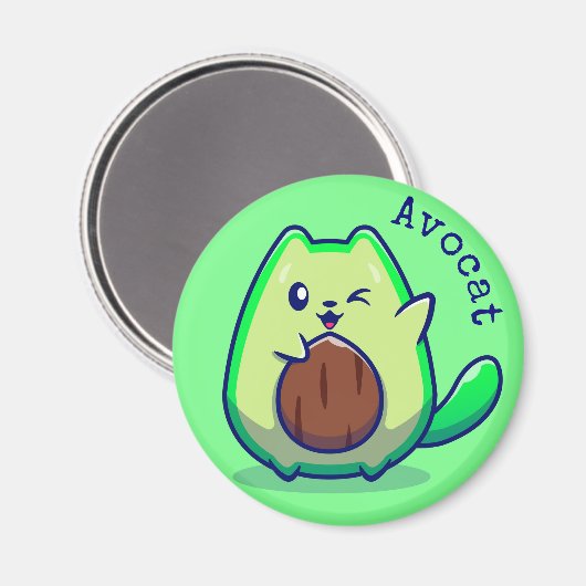 Avocat Magnet (Voorkant / Achterkant)